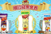 【悲報】「うまい棒総選挙」でコーンポタージュ味がぶっちぎり一位に