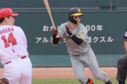 最多安打へ　阪神・中野拓夢が第１打席に左前打