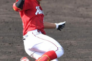 カープ大盛穂2安打2打点＆プロ初盗塁！得点圏では打率5割！