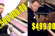 5万円のピアノと2億5千万円のピアノの音にはどんな違いがある？　海外の反応