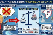 【速報】トランプ大統領､完全に壊れてしまう｢ノーベル平和賞が貰えないんだったら平和について考える必要はないよね｣