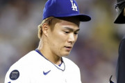 【朗報】山本由伸、MLB史上3人目となる『3先発連続で5イニング以上投げて被安打1以下』を達成