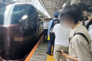 《しゃがめってマジで！》“撮り鉄”たちが天皇皇后両陛下のお召し列車に殺到…駅構内は厳戒態勢に　JR東日本「トラブルや混乱が発生したとの情報はありません」