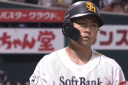 中村晃、いい三振をする