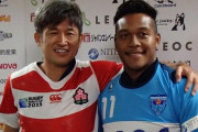 カズ「ラグビー選手は紳士的、それに比べてサッカー選手はすぐに痛がるし文句言う」