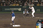 【阪神対DeNA19回戦】阪神、4回裏1アウト一三塁から青柳のセーフティスクイズ成功で同点に追いつく！！！！！！！！！！