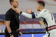 C・ロナウド、明らかな決勝ゴールを認められずブチ切れ…試合終了待たずにピッチ後に　ポルトガルはセルビアと2-2ドロー（関連まとめ）