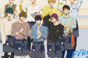 「Free!×スイパラ」コラボ詳細が解禁！七瀬遙・松岡凛ら10名の店員姿に「延命した」