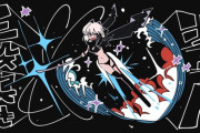 【FGO】水着沖田さんイラスト！！　ジェット三段突き！！