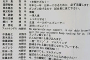 2005年の12球団主力選手お気持ち表明一覧！