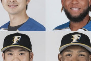 【公示】日ハムが上沢、B.ロドリゲス、谷口、万波の登録を抹消