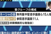 【報道】自民・菅グループ「ガネーシャの会」解散検討！←「菅義偉は非メンバ、政治資金パーティー無し、事務所も専従職員もなし」