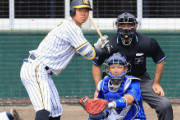 【阪神】ドラ１佐藤輝明“プロ初四球”　粘って粘って１１球目で出塁