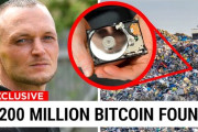 【必死】1200億円相当のビットコインの秘密鍵が入ったHDDを捨てられた男がゴミ処理場買収へ