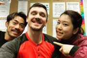 マキシム・トランコフさん、高橋大輔・村元哉中との３ショット写真を公開！  …ダイスケはスーパースター、彼のアイスダンスの進歩は信じられないくらいだ！…