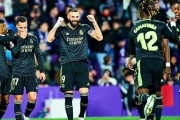レアル、ベンゼマ2発でバジャドリードに2-0勝利！ダービー控えるバルサを抜いて暫定首位に浮上