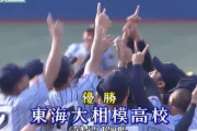 高校野球神奈川大会　東海大相模が横浜高校を破り5年ぶり優勝！