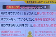 【悲報】「鬼滅の刃がつまらないと言えない・・・」キメハラがテレビで取り上げられる