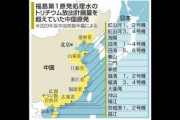 【中国の原発のトリチウムの量が上限超え】福島第1処理水の最大9倍