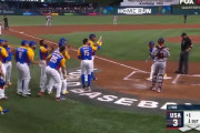 【ＷBC】アメリカ対ベネズエラ戦、初回から殴り合いｗｗｗｗｗｗｗｗ