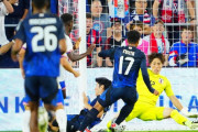【国際親善試合】日本代表は0-2完敗でアメリカ遠征は2戦ノーゴール　米国に主導権握られ枠内シュート11本許す