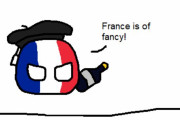 【フランス】ワインはファンシーだよ【ポーランドボール】