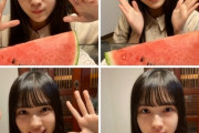 日向坂46森本茉莉、ブログ写真のガラスに男性が写ってしまいモザイク処理・・・