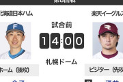 今日の予告先発  金子千尋 対 涌井秀章