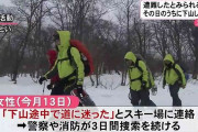 【悲報】山ガール「遭難した！助けて！」→すぐ下山して帰宅→消防は3日間に渡り捜索