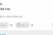【画像】メルカリで運営再開のディズニーチケットを３万８千円で転売するアホvs３８００円に値切ろうとコメントするバカ