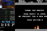 【4分55秒未満は史上3人目】スーパーマリオブラザーズ、4分54秒948でクリア