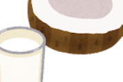 ココナッツミルクでアイス作るけど