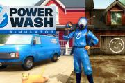 【朗報】Steamで大好評の癒しの高圧洗浄ゲーム『パワーウォッシュシミュレーター』がSwitch/PS4/PS5でも発売決定！！