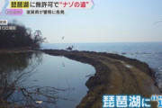 琵琶湖に無許可で「ナゾの道」　湿地帯つなぐ幅3ｍ、長さ70ｍの“盛り土” 　滋賀県が警察に告発