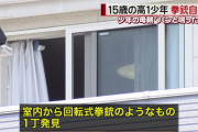 【速報】八王子で少年が拳銃自殺