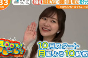 指原莉乃×麒麟・川島明 MC『100%!アピールちゃん』10月スタート