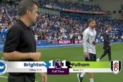 【速報】三笘薫出場のブライトン、フルハム戦で先制するも最後の最後で失点してドロー決着ｗｗｗｗｗ