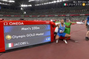 【東京五輪】「世界最速の男」はイタリアのヤコブス！タイムは９秒８０