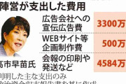高市氏、宣伝費に8000万円超　24年総裁選　水面下で巨費投じる