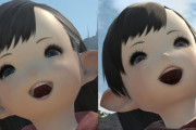 【FF14】7.0ベンチマークのララフェル、現行版と比べて歯が怖いと言われる。修正して欲しいという要望がSNSなどで多数投稿