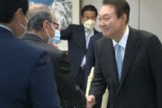 日韓議員連盟が韓国大統領と面会　額賀会長「両国の関係は肯定的な雰囲気」「関係改善につながるよう引き続き努力する」