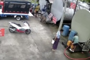 【動画】2人が死亡した燃料貯蔵施設爆発事故。（ミャンマー）
