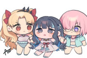 【FGO】エレちゃん＆マシュに挟まれたトラロックちゃん！！　連行されてるｗ
