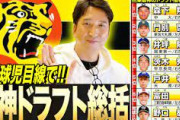 【悲報】藤川球児、阪神のドラフトに苦言「ドラフト上位で制球難を取るな」