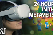 ＠メタバースでの日常ってこんな感じ？24時間VRヘッドセットをつけて仮想空間で生活してみた＠海外の反応