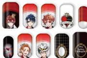 ヴィランズ学園ADV『ディズニー ツイステ』寮モチーフのネイルシールが登場！キャラの顔＆イメージカラーがおしゃれ