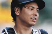 スタメンマスクの梅野隆太郎さん、完封リレーで抑える