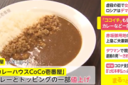 ココイチがカレーや一部トッピングを値上げへ