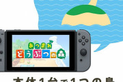 【注意】『あつまれ どうぶつの森』ソフトを複数使用しても作れる島は1つまで！島の複数作成にはスイッチ本体が複数台必要