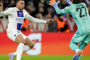 PSG、敵地でバイエルンに2失点完封負けで敗退決定　CLラウンド16・2ndレグ
